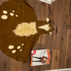 Excellent used condition sven frozen Halloween reindeer costume